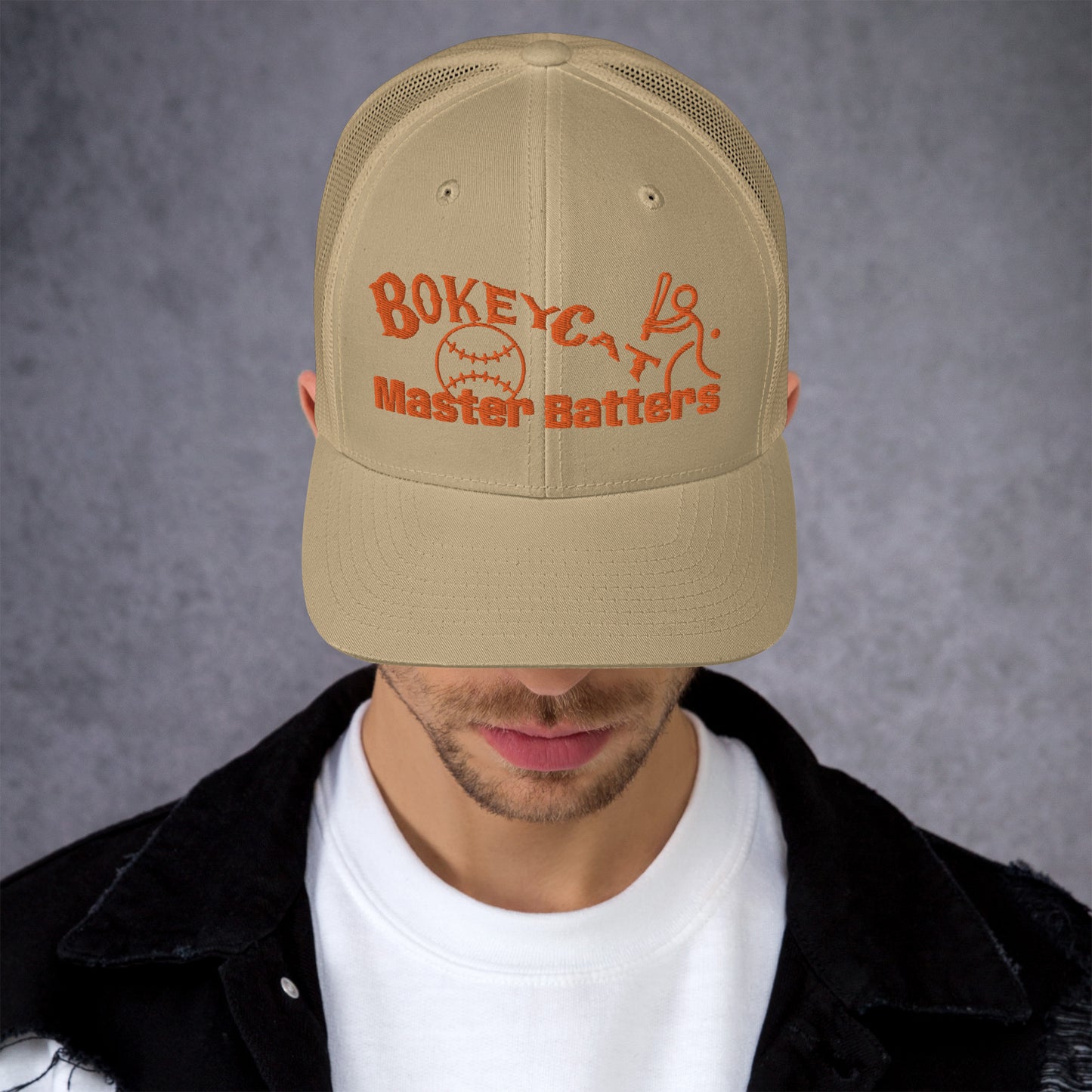 BokeyCat Master Batters Trucker Cap