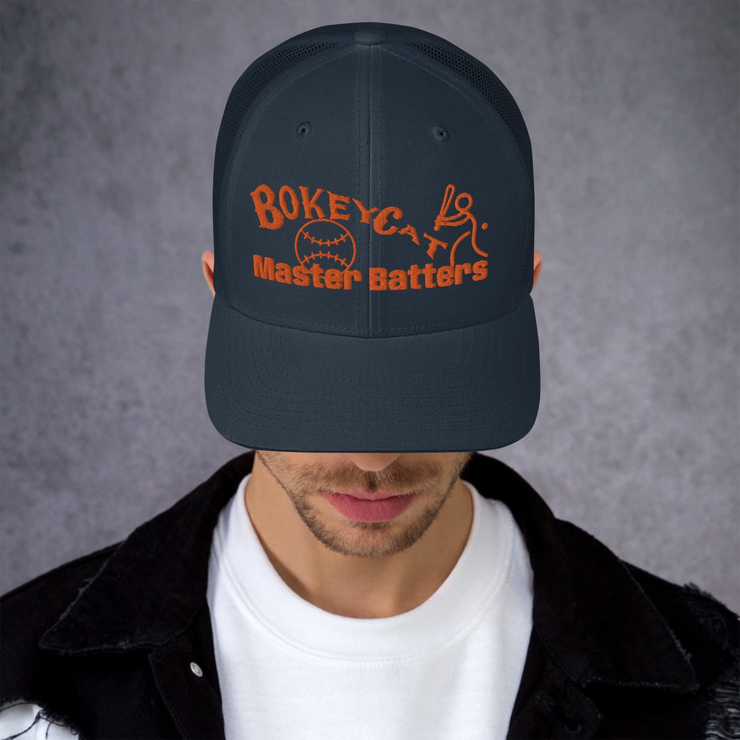 BokeyCat Master Batters Trucker Cap