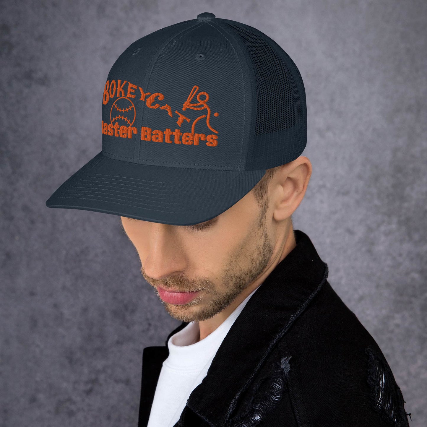 BokeyCat Master Batters Trucker Cap