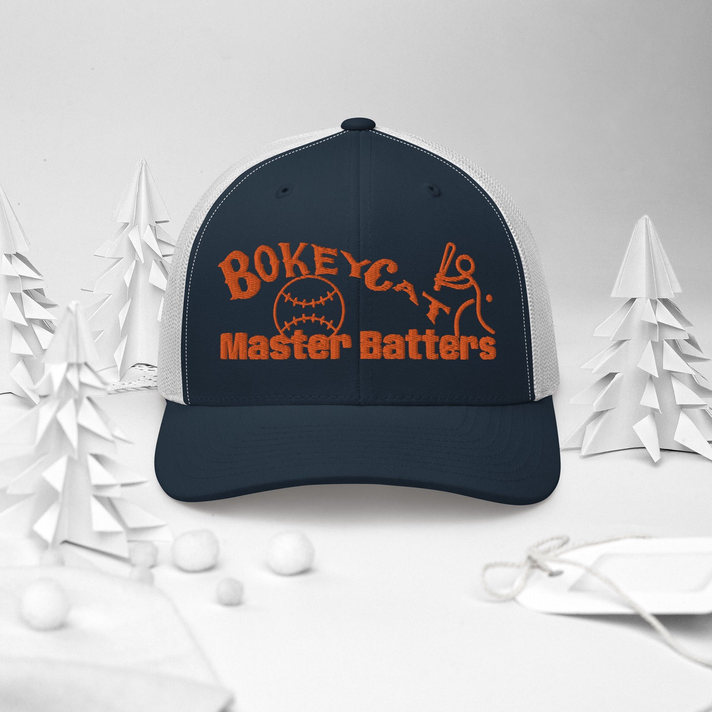 BokeyCat Master Batters Trucker Cap