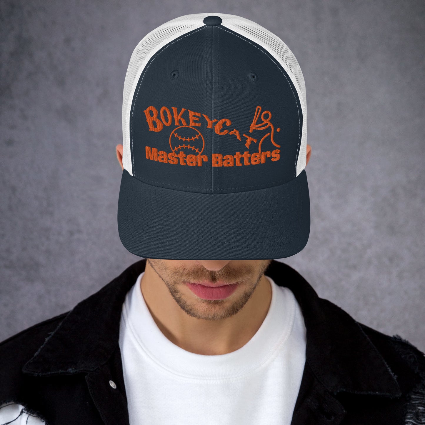 BokeyCat Master Batters Trucker Cap