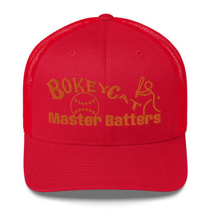 BokeyCat Master Batters Trucker Cap