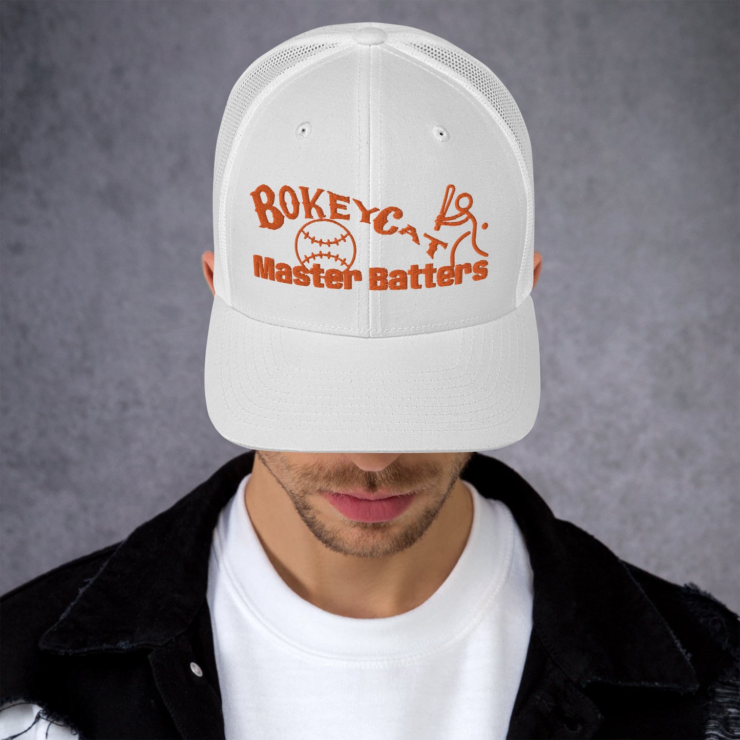 BokeyCat Master Batters Trucker Cap