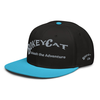 BokeyCat Life Snapback Hat