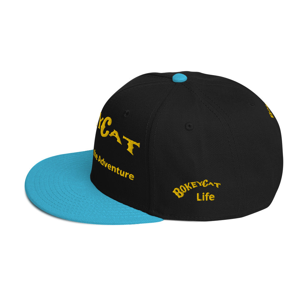 BokeyCat Snapback Hat