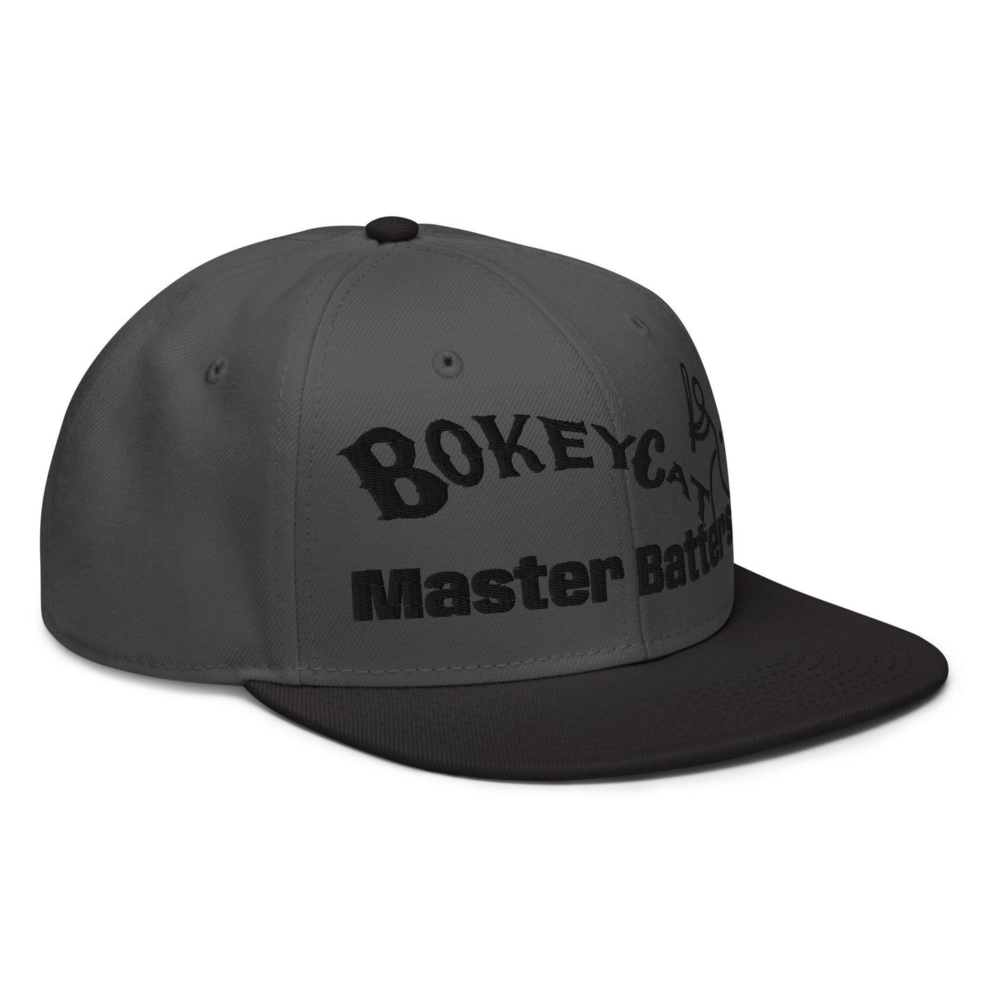 BokeyCat Master Batters Snapback Hat