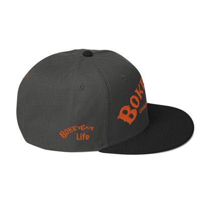 BokeyCat "Bokey for Life" Snapback Hat