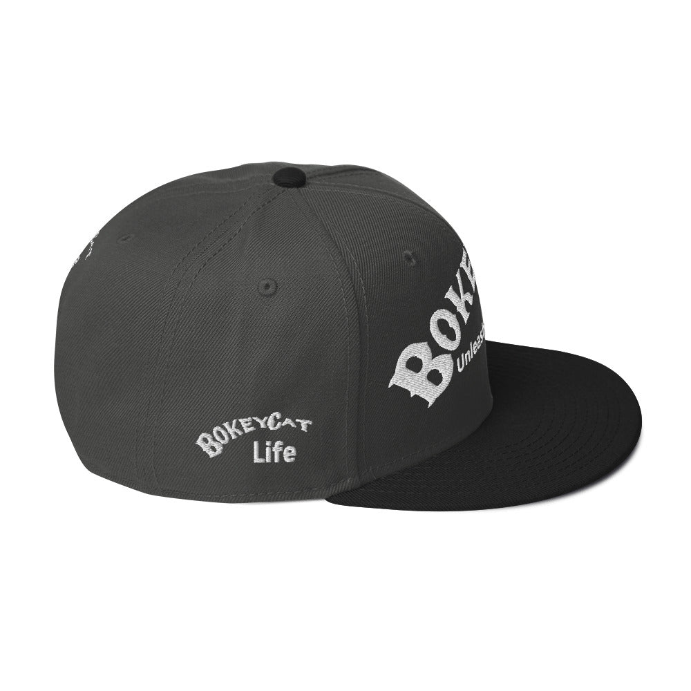 BokeyCat Snapback Hat