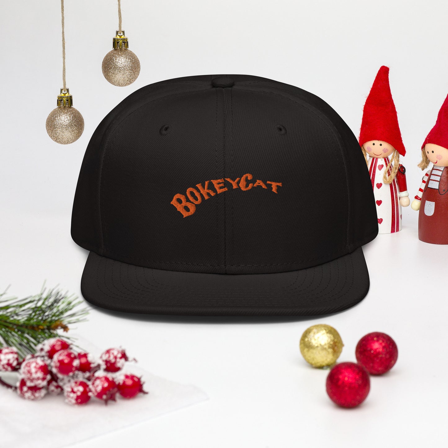 BokeyCat Snapback Hat