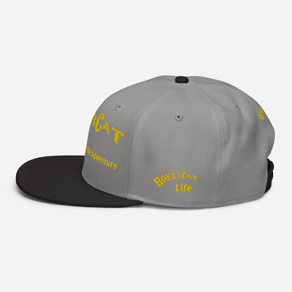 BokeyCat Snapback Hat