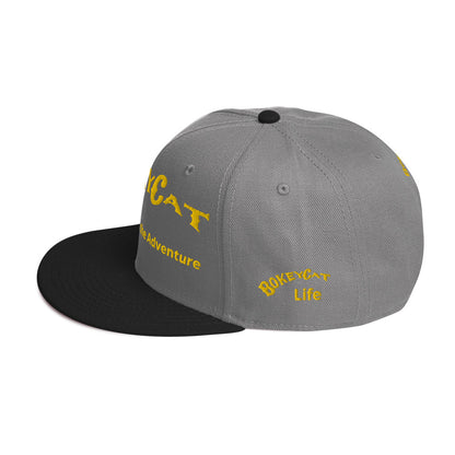 BokeyCat Snapback Hat