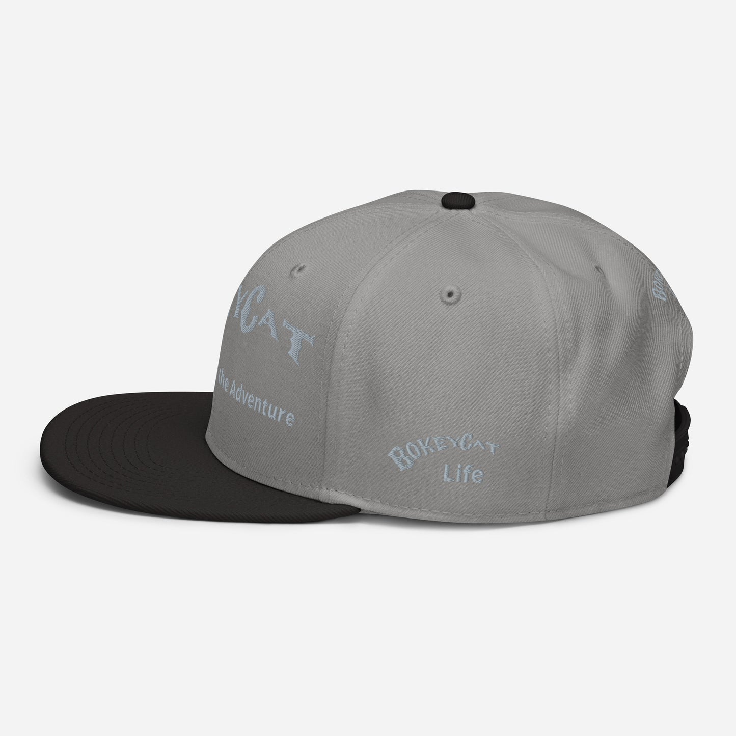 BokeyCat Life Snapback Hat