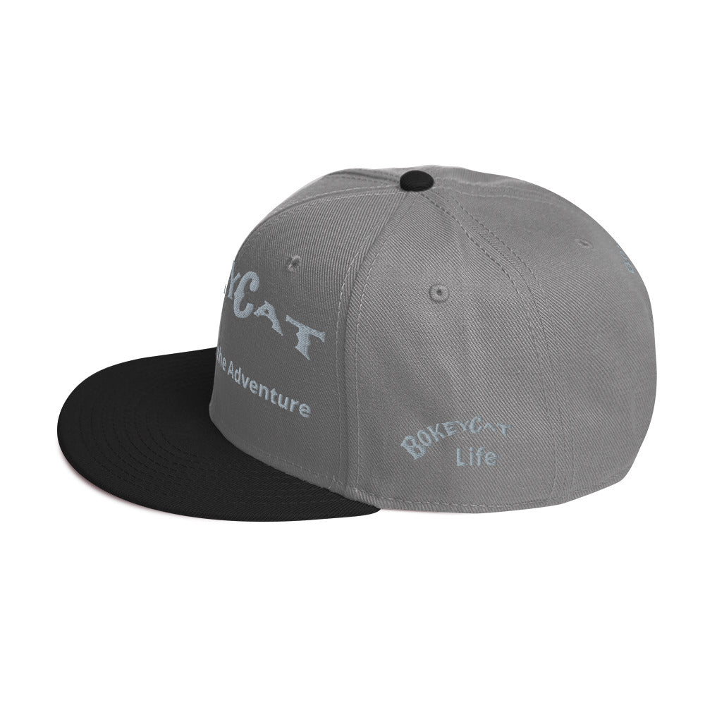 BokeyCat Life Snapback Hat