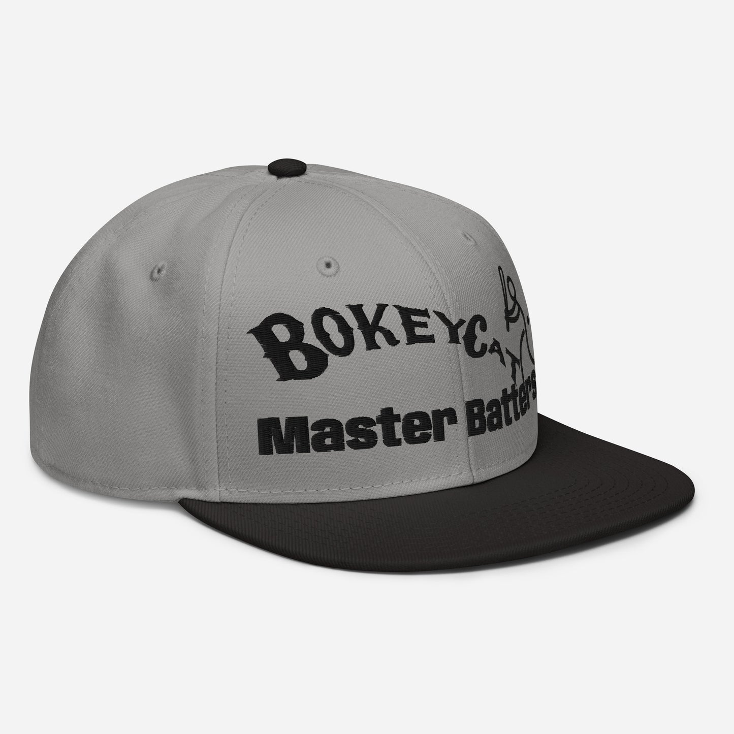 BokeyCat Master Batters Snapback Hat