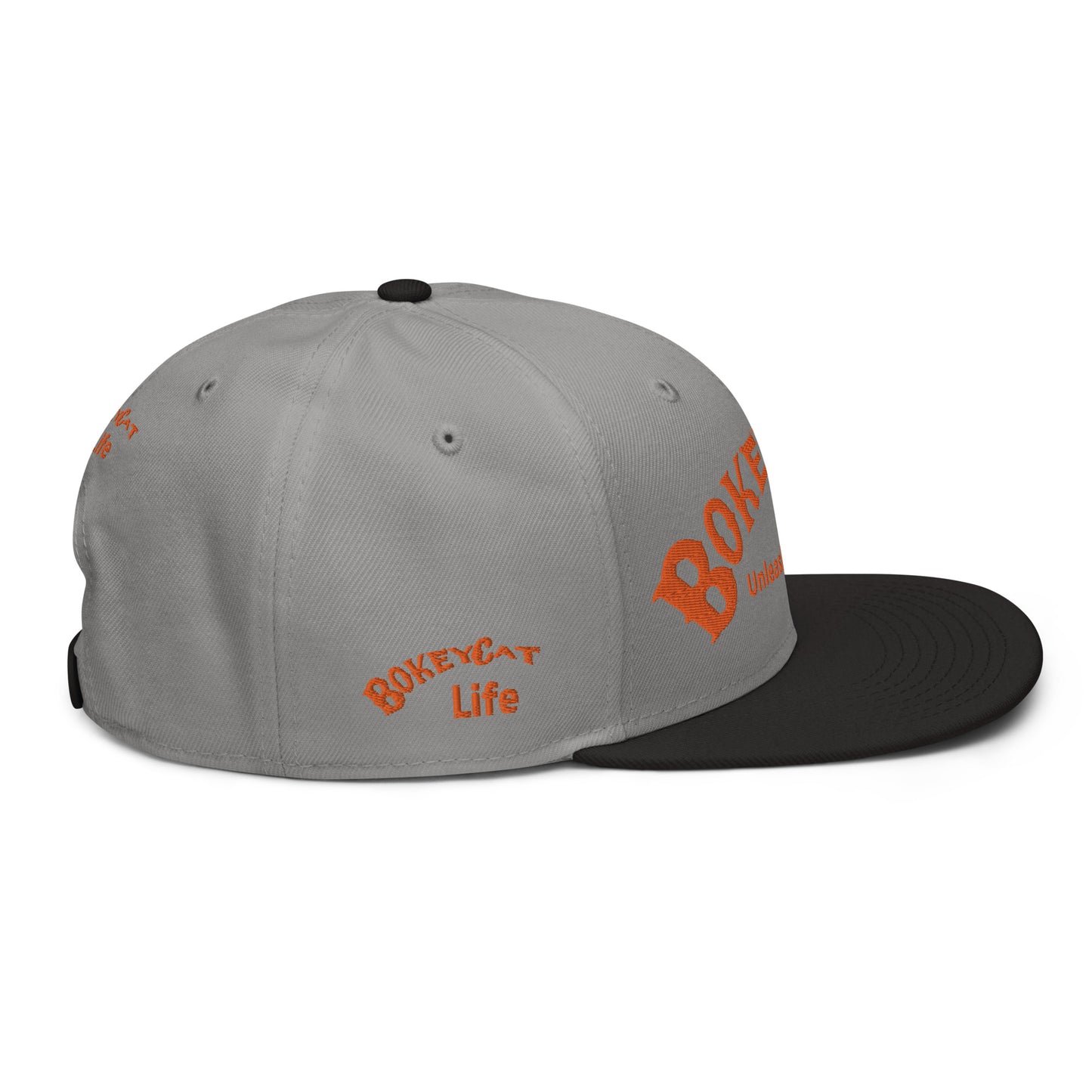 BokeyCat "Bokey for Life" Snapback Hat