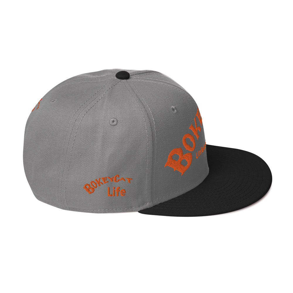 BokeyCat "Bokey for Life" Snapback Hat