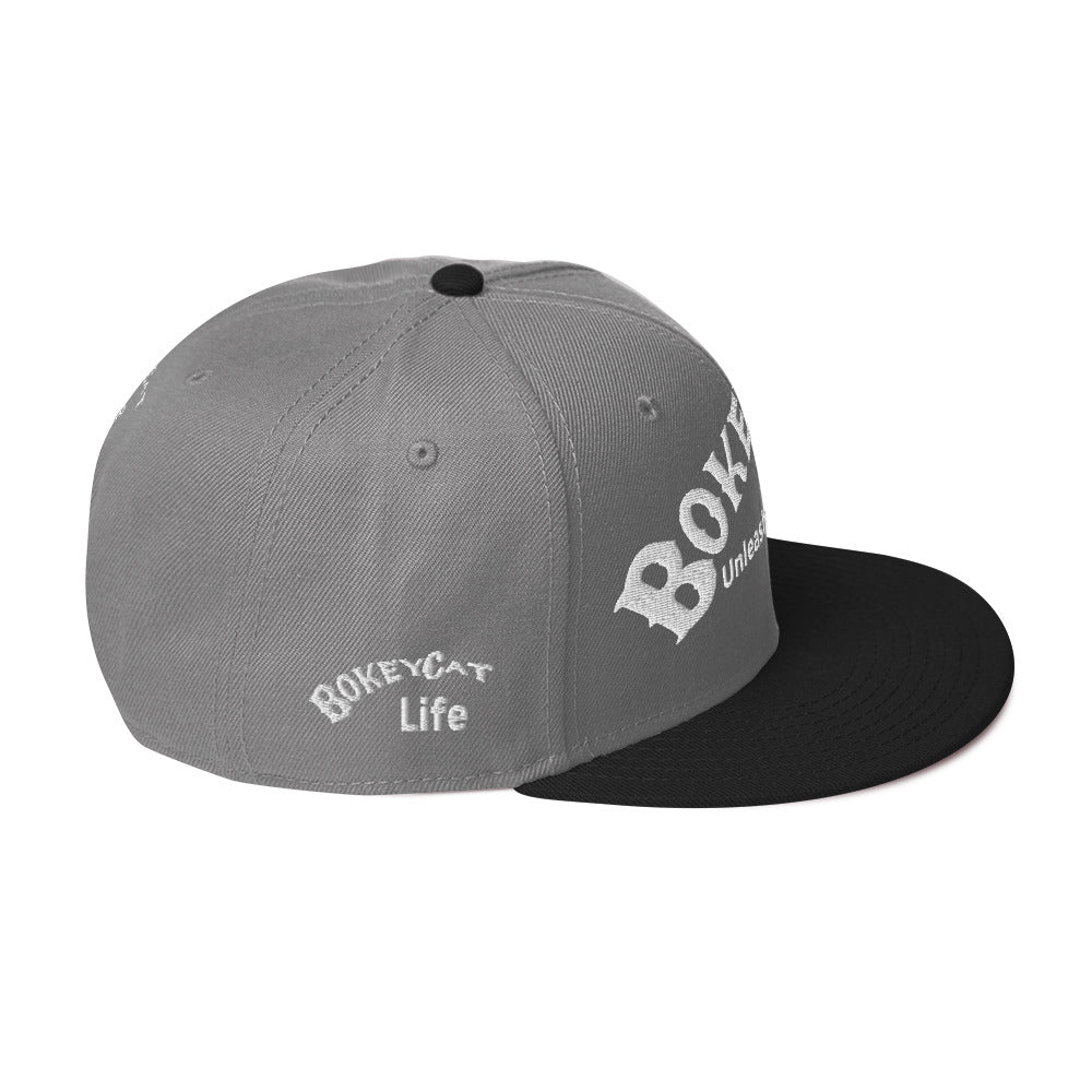 BokeyCat Snapback Hat