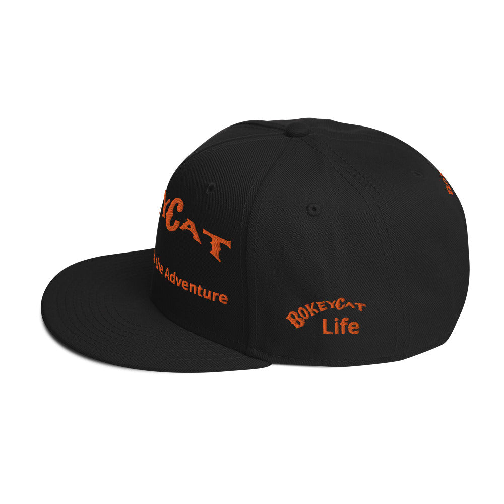 BokeyCat "Bokey for Life" Snapback Hat