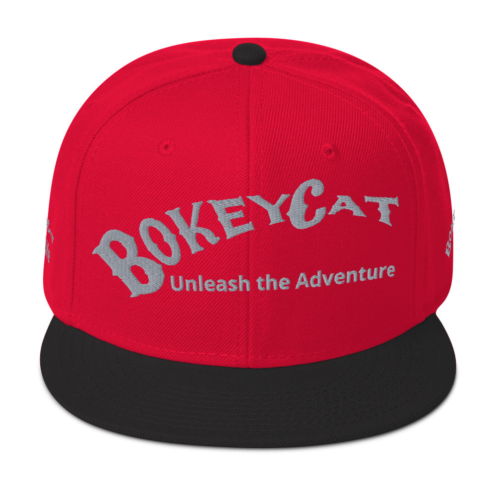 BokeyCat Life Snapback Hat