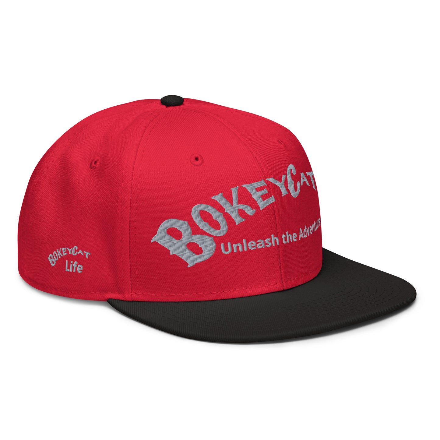 BokeyCat Life Snapback Hat