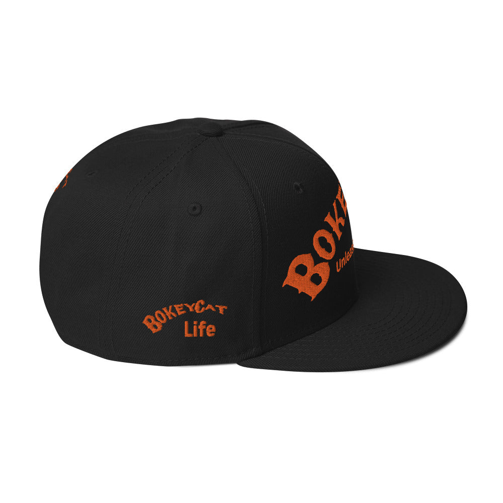 BokeyCat "Bokey for Life" Snapback Hat