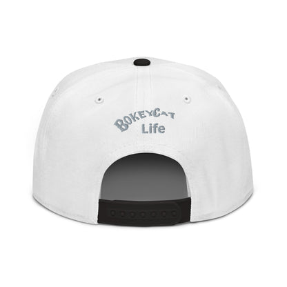 BokeyCat Life Snapback Hat