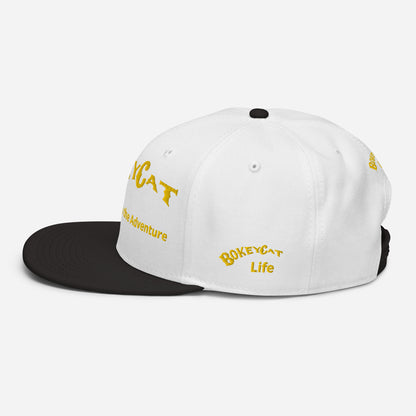 BokeyCat Snapback Hat