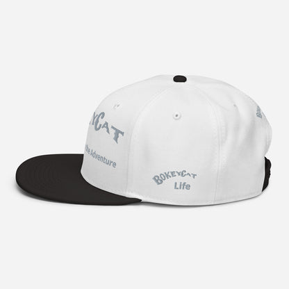 BokeyCat Life Snapback Hat