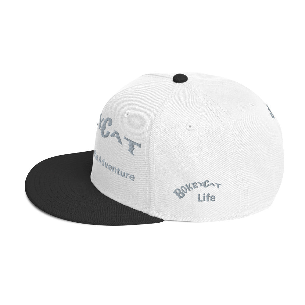 BokeyCat Life Snapback Hat