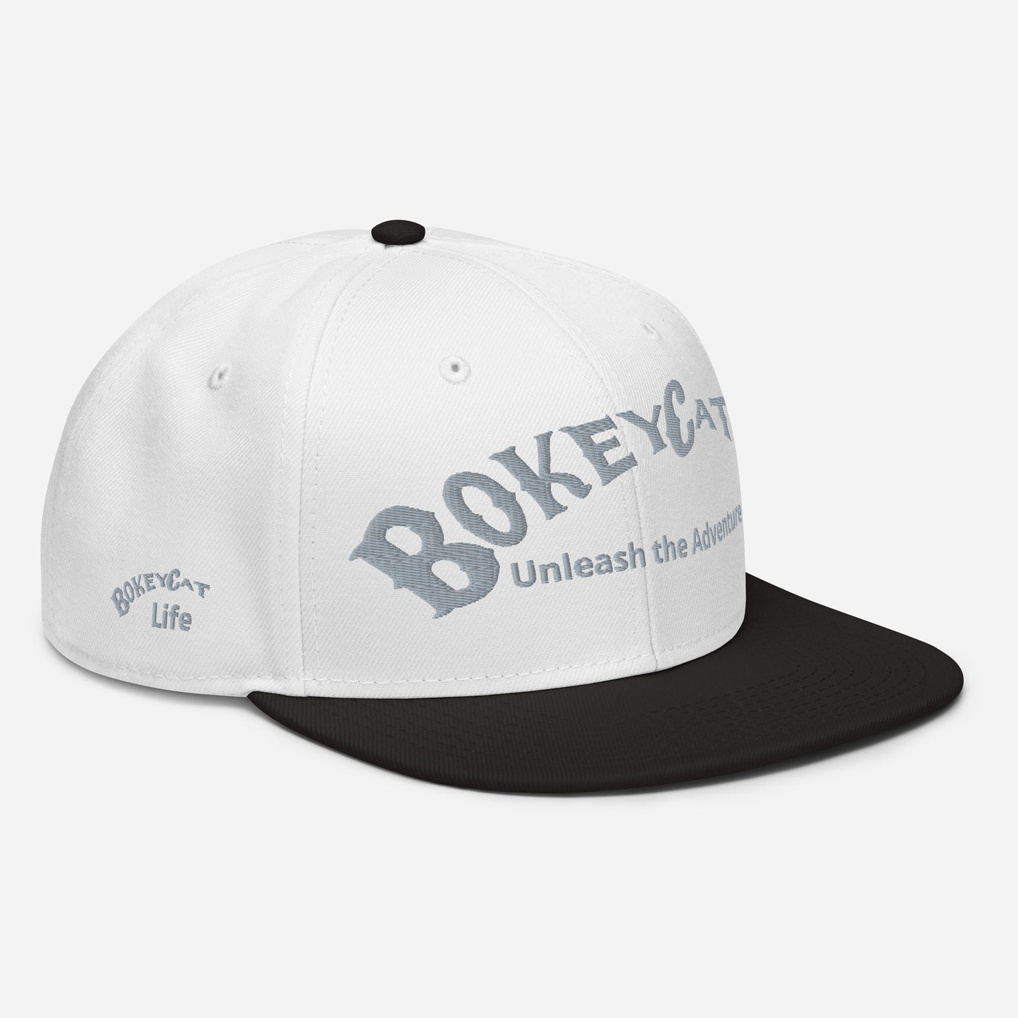 BokeyCat Life Snapback Hat