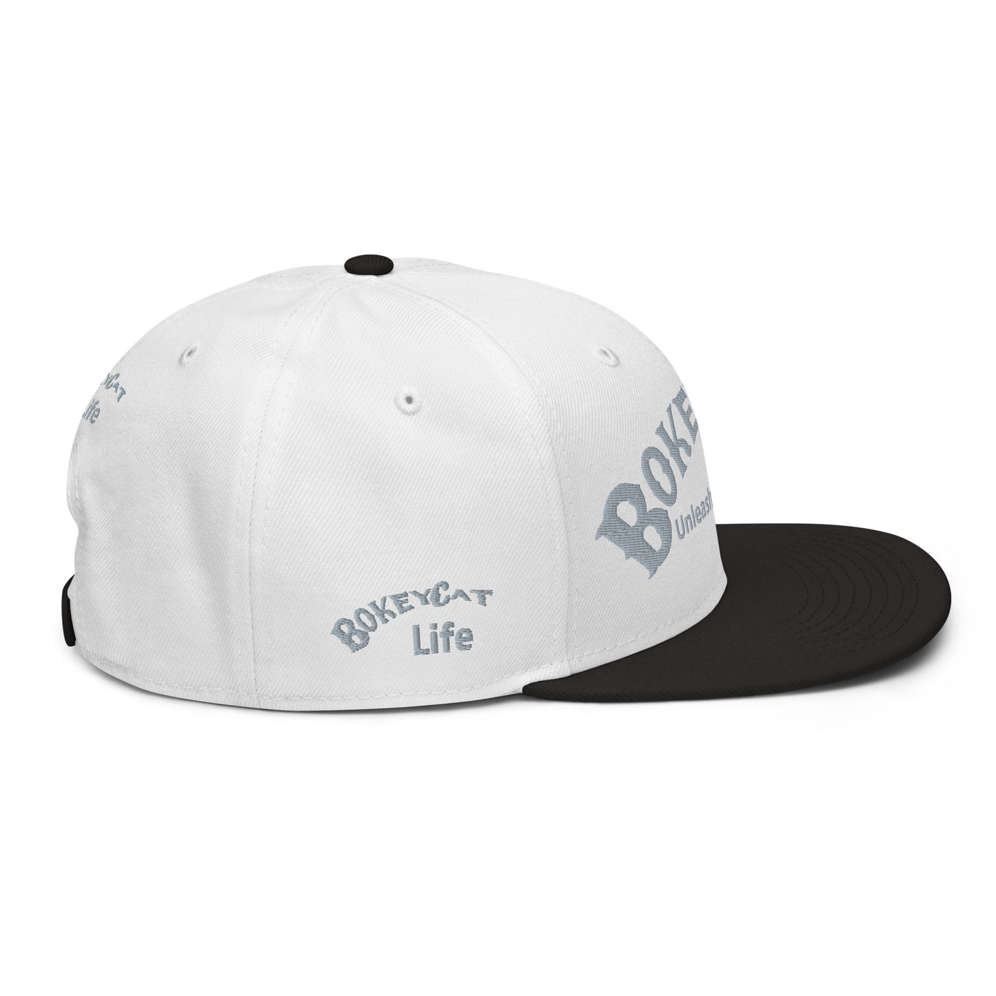 BokeyCat Life Snapback Hat