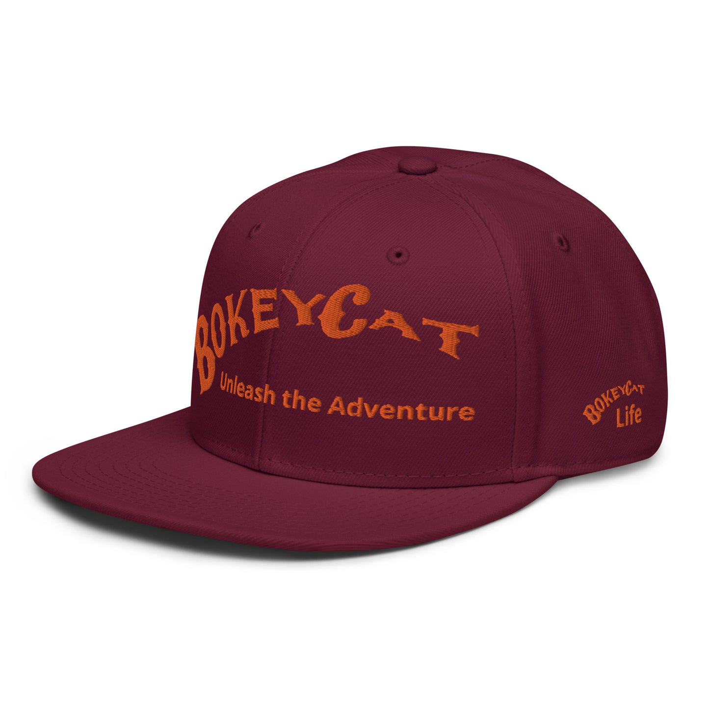 BokeyCat "Bokey for Life" Snapback Hat