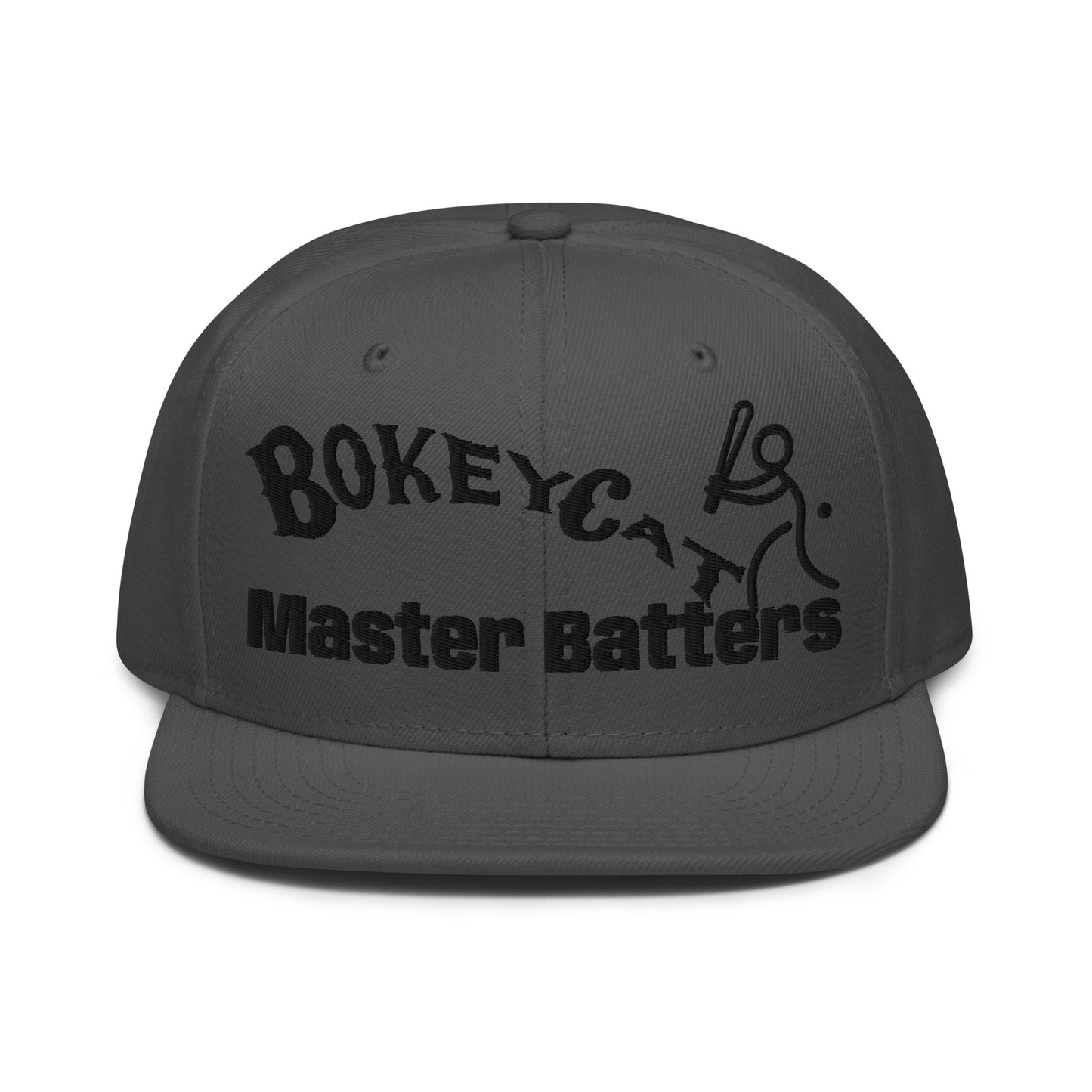 BokeyCat Master Batters Snapback Hat