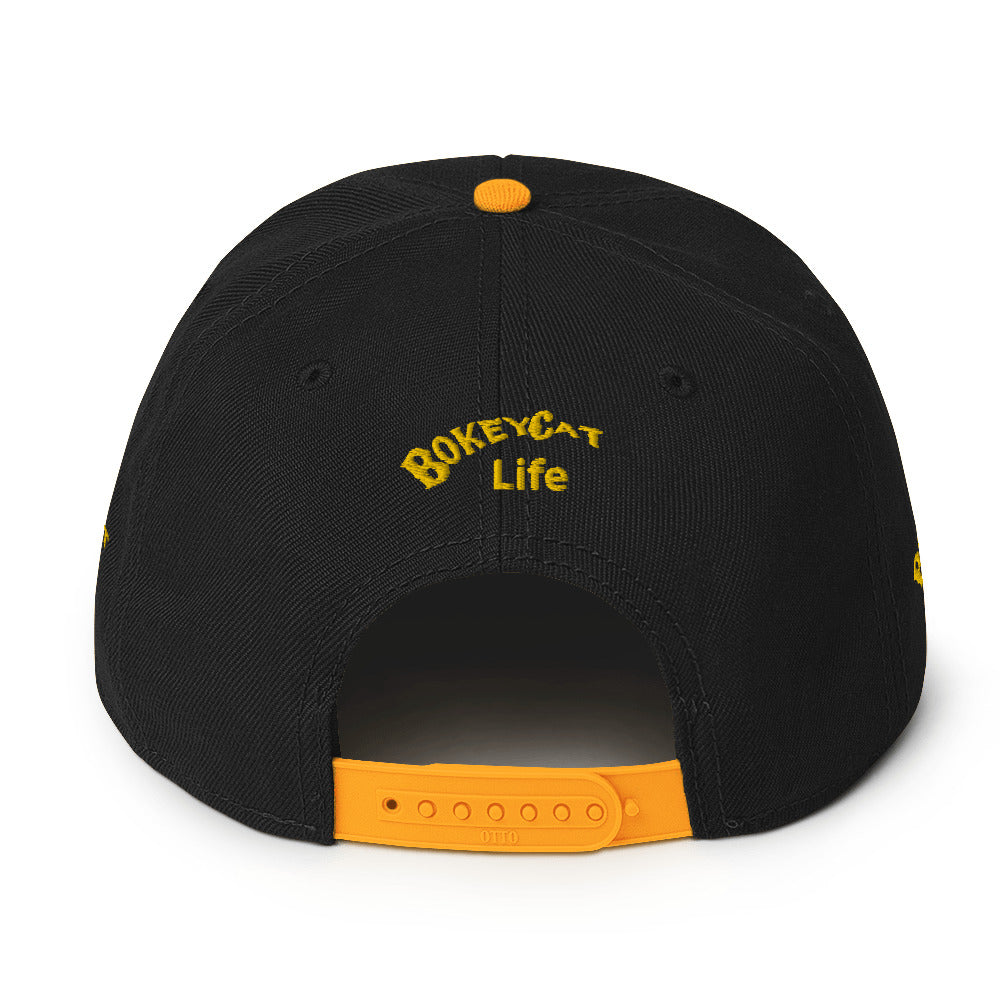 BokeyCat Snapback Hat