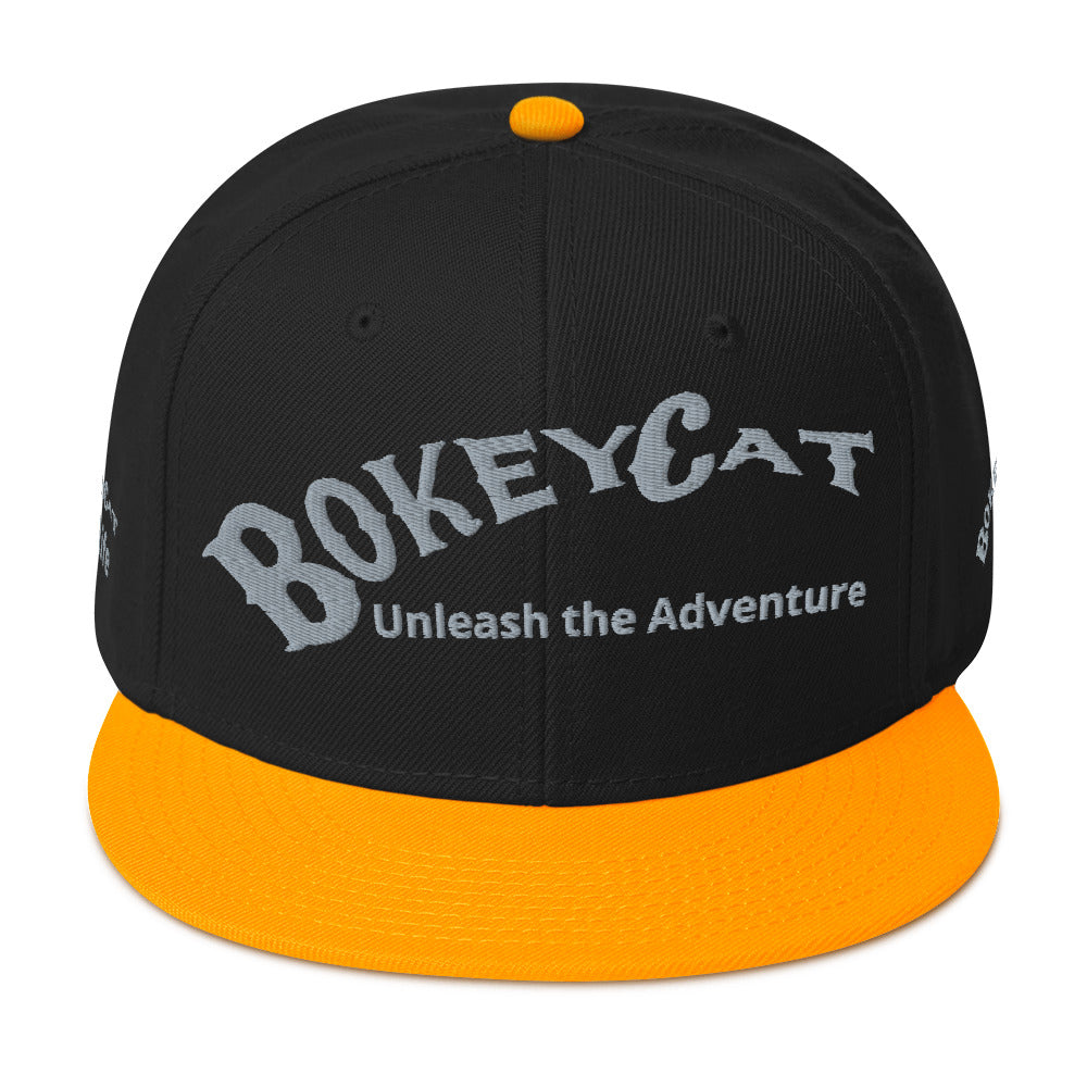 BokeyCat Life Snapback Hat