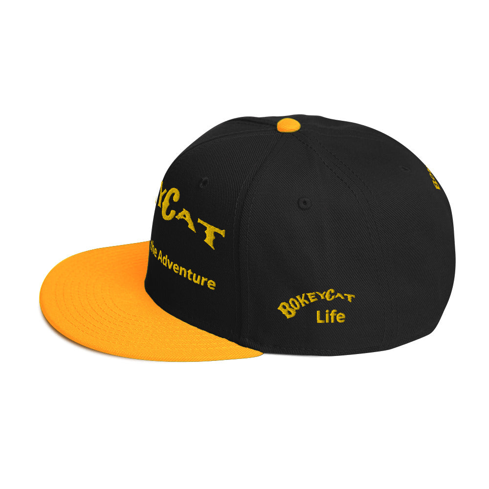 BokeyCat Snapback Hat