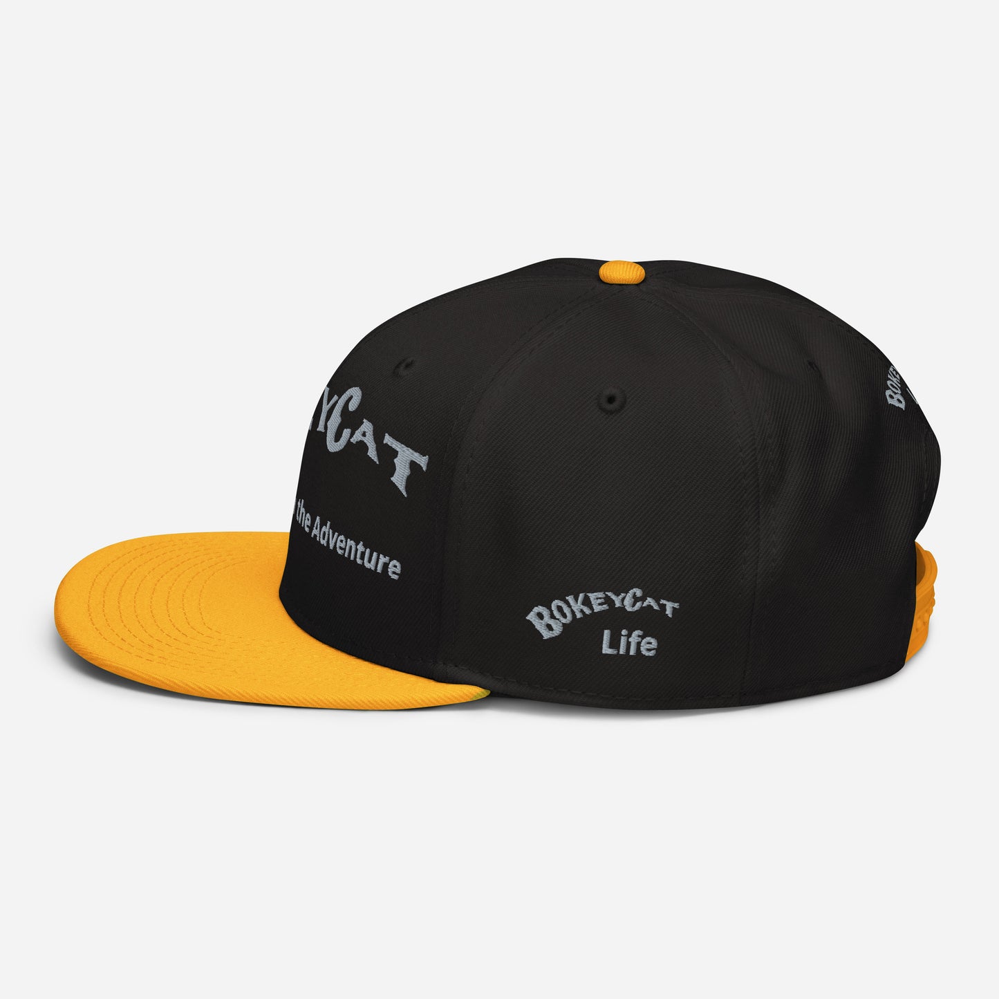 BokeyCat Life Snapback Hat