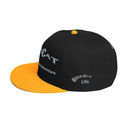 BokeyCat Life Snapback Hat