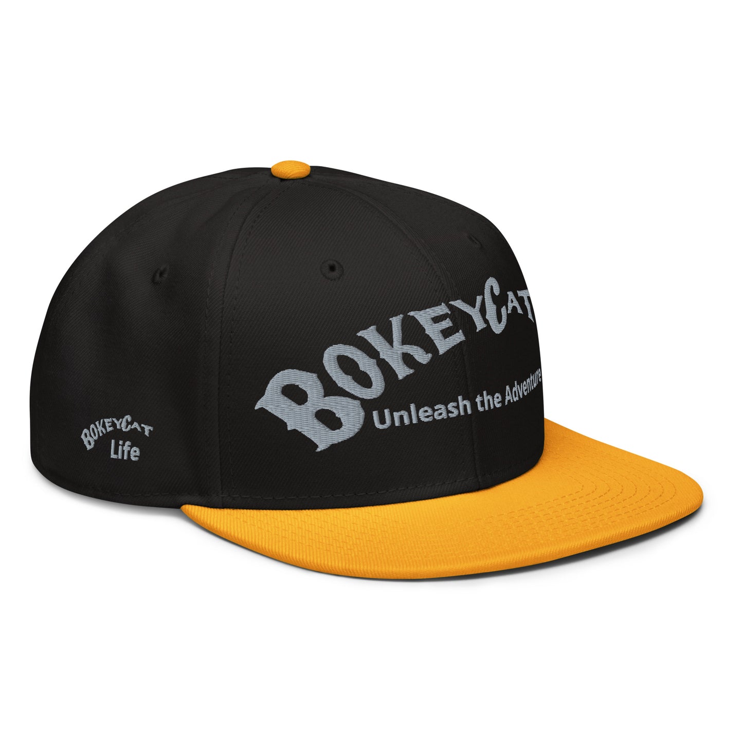 BokeyCat Life Snapback Hat