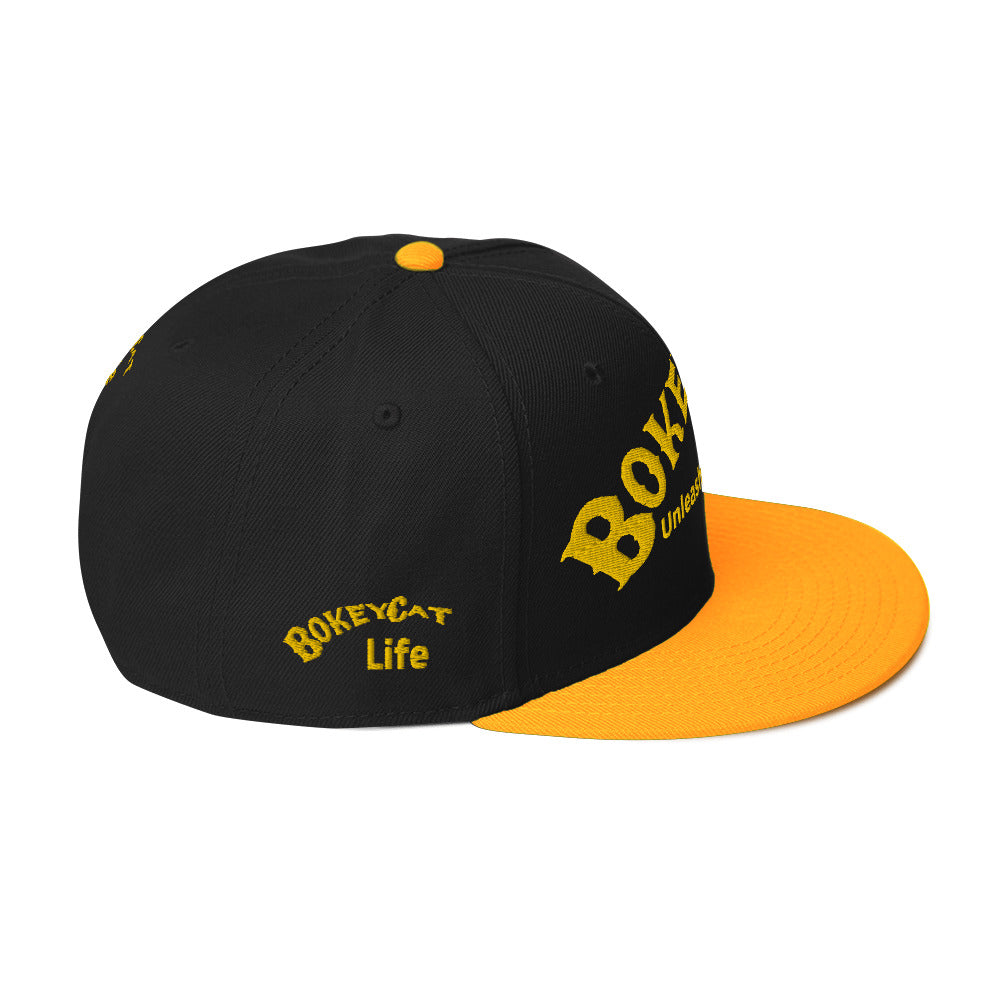 BokeyCat Snapback Hat