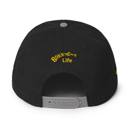 BokeyCat Snapback Hat