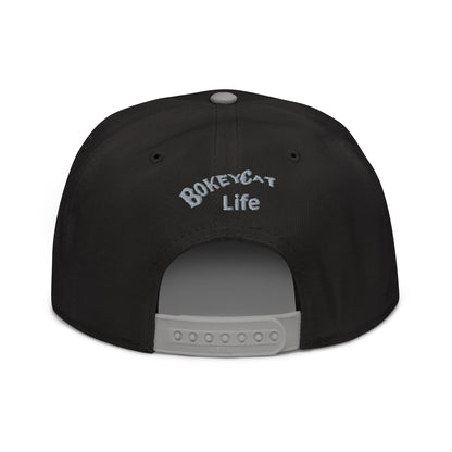 BokeyCat Life Snapback Hat