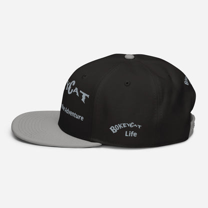 BokeyCat Life Snapback Hat