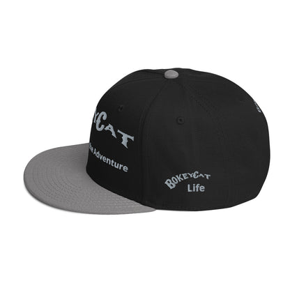 BokeyCat Life Snapback Hat