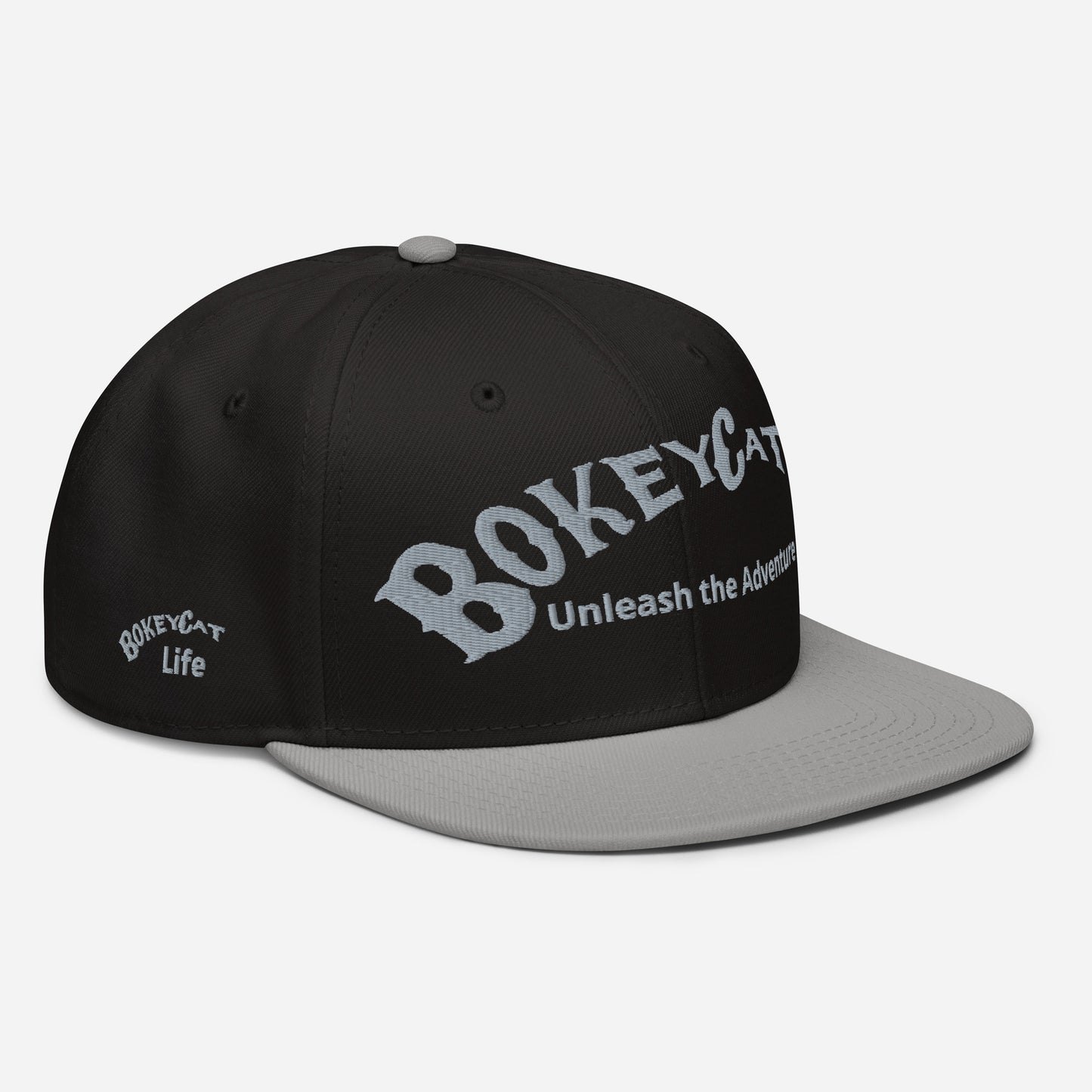 BokeyCat Life Snapback Hat