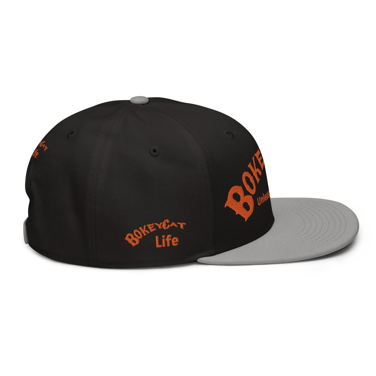 BokeyCat "Bokey for Life" Snapback Hat