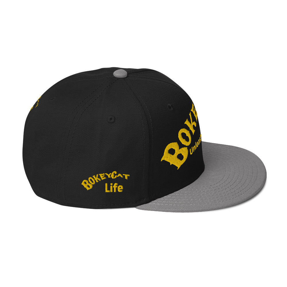 BokeyCat Snapback Hat