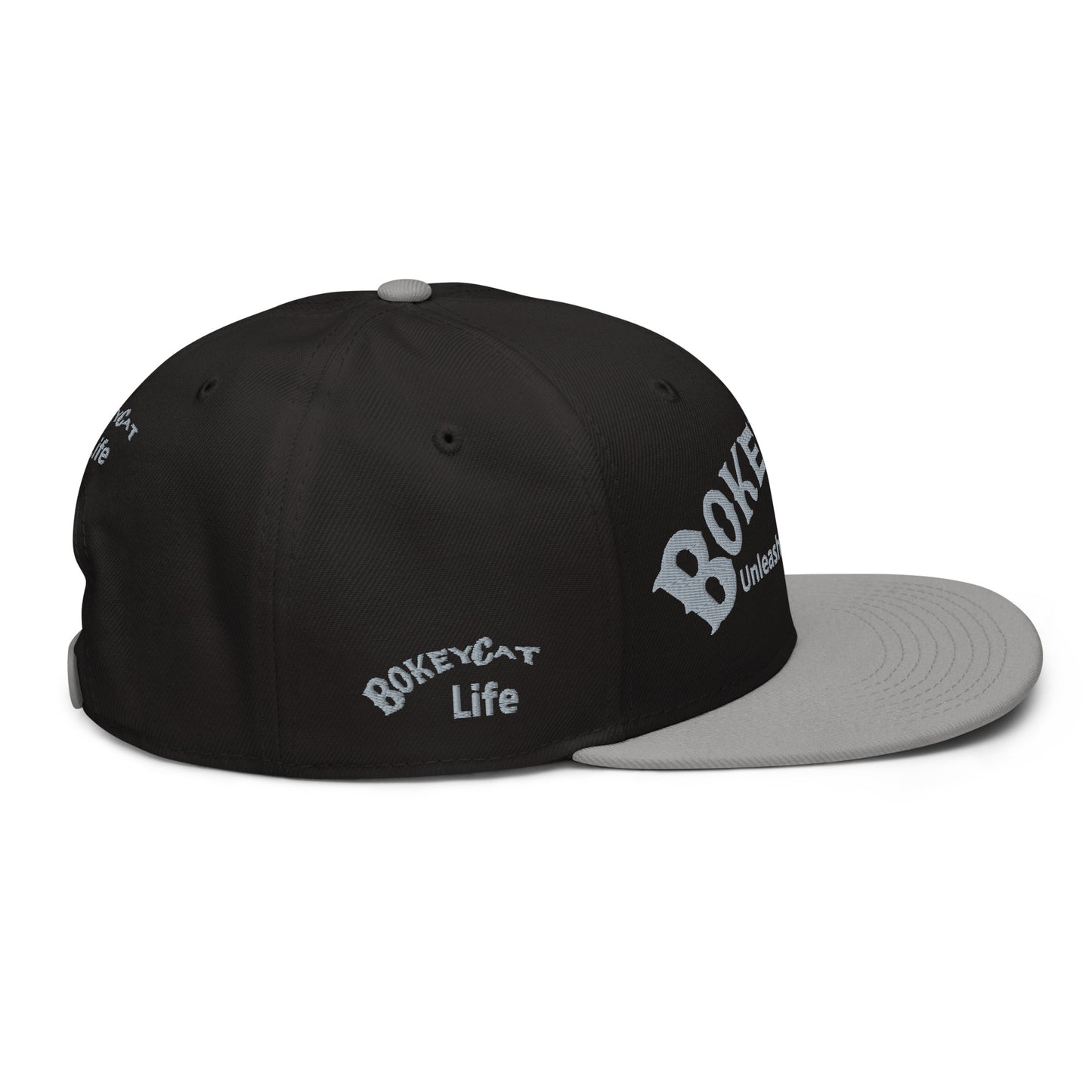 BokeyCat Life Snapback Hat