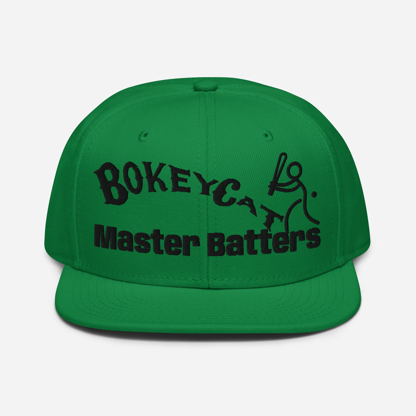 BokeyCat Master Batters Snapback Hat