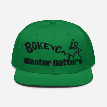 BokeyCat Master Batters Snapback Hat